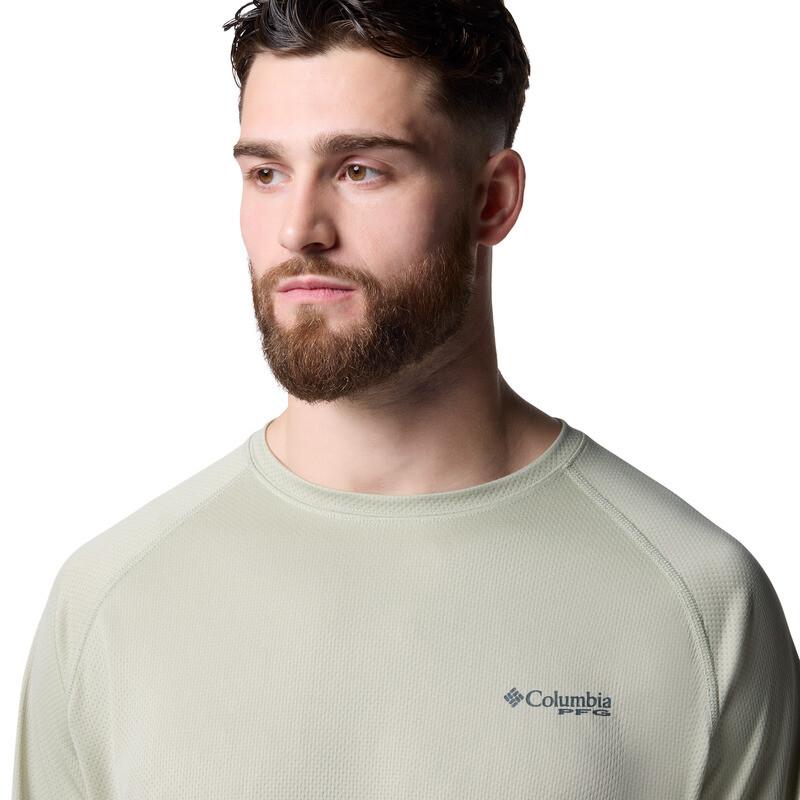 Remera PFG Solar Stream Hombre Smokey Sage