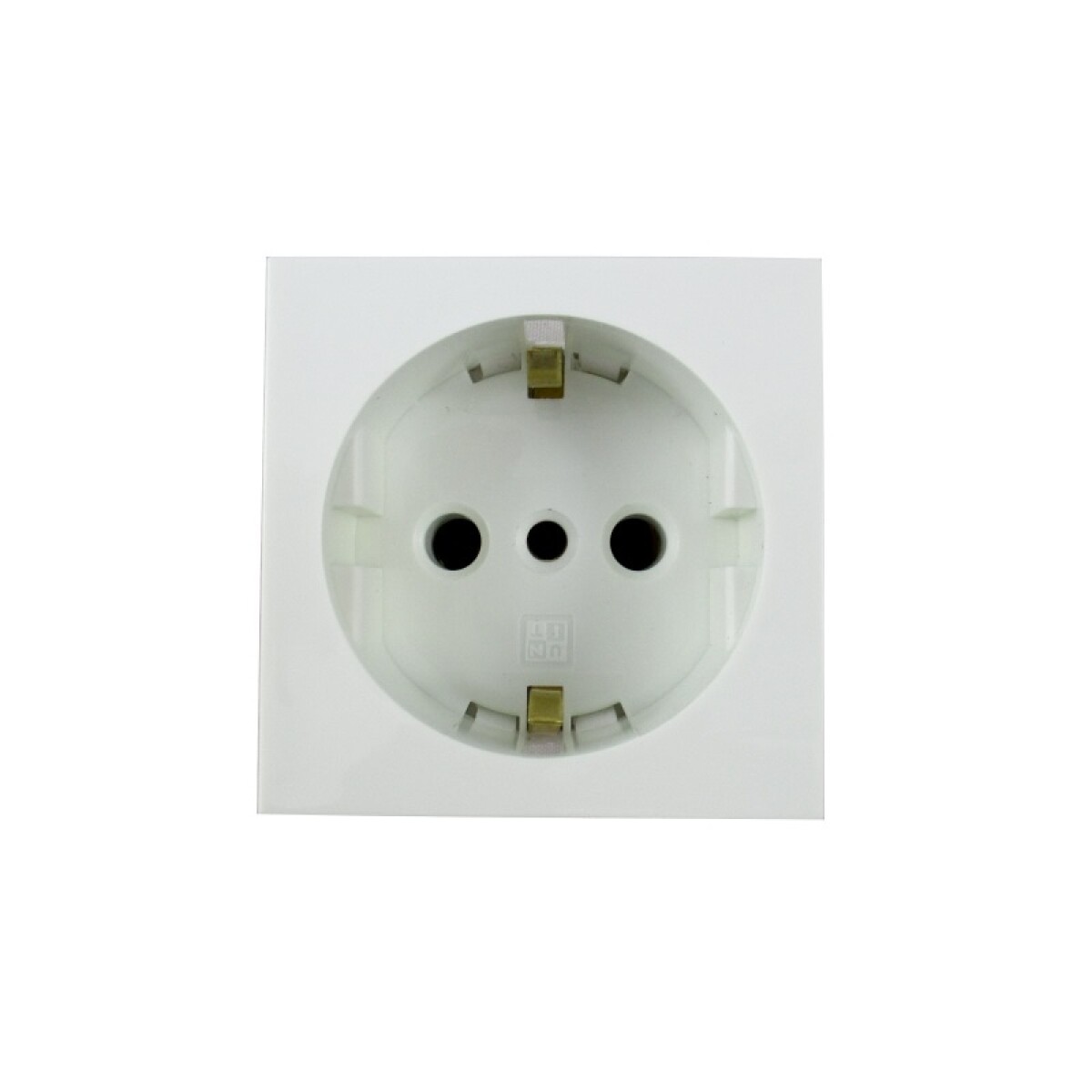 MODULO TOMA SCHUKO LATERAL Y CENTRAL 16A+T BLANCO 
