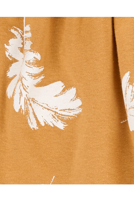 Set dos piezas vestido y saco de algodón diseño pluma Sin color