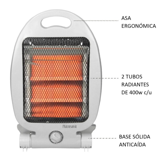 Estufa A Cuarzo Microsonic Ecz15182 ESTUFA CUARZO MICROSONIC ECZ15182