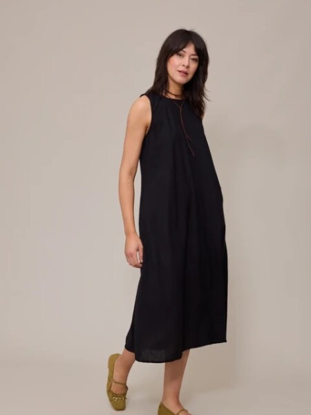 VESTIDO POLANCO VALAR NEGRO