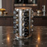 Especiero Giratorio 20 Frascos Vidrio Para Condimentos Cocina Acero Inoxidable Imback Especiero Giratorio 20 Frascos Vidrio Para Condimentos Cocina Acero Inoxidable Imback