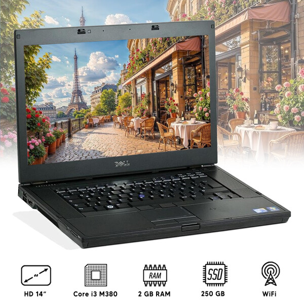 Notebook Dell Latitude E6510 I3 2gb 250gb 14" NOTEBOOK RFPL DELL E6510 I3/2/250/14"