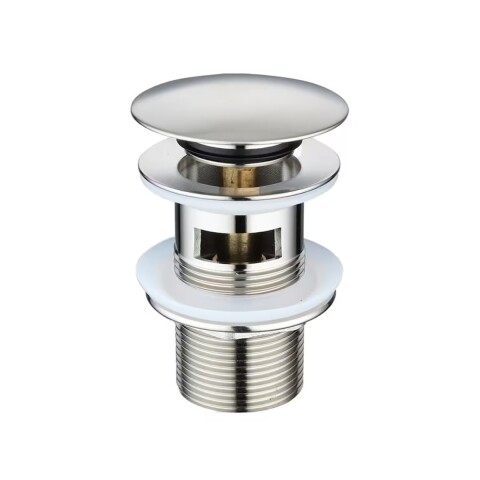 Válvula lavatorio bronce c/desborde click clack 1.1/4 Válvula Lavatorio Bronce C/desborde Click Clack 1.1/4