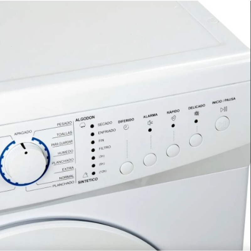 Secarropas 7kg TEM Aire Caliente 220V Secadora Ropa 7kg 15 Programas Tambor Inox Antiarrugas Bajo Consumo Secarropas 7kg TEM Aire Caliente 220V Secadora Ropa 7kg 15 Programas Tambor Inox Antiarrugas Bajo Consumo