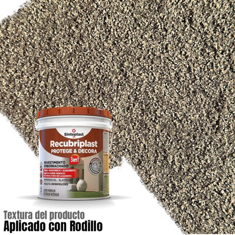 Recubriplast GRANIT -textura Gris Humo