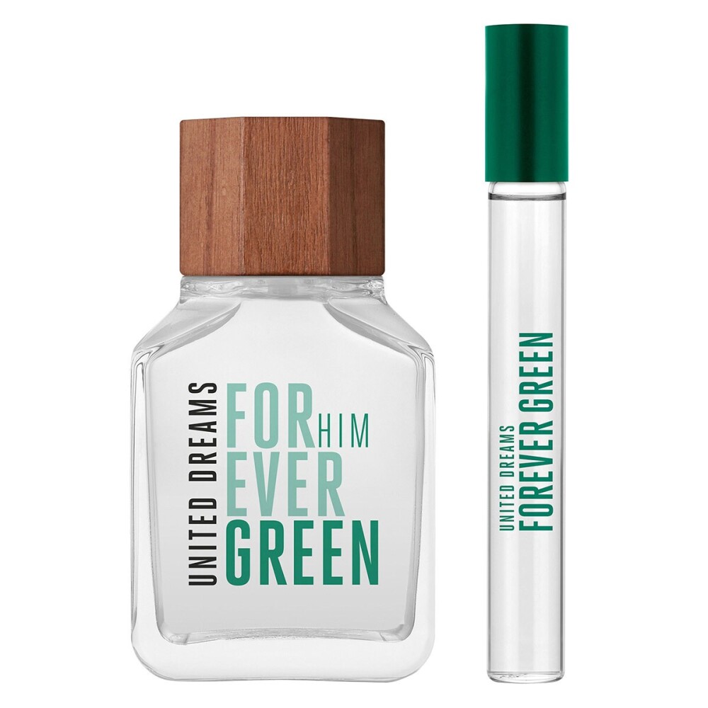 Benetton 4Ever Green Eau de Toilette Hombre Set 100 ml + Miniatura 10 ml Benetton 4Ever Green Eau de Toilette Hombre Set 100 ml + Miniatura 10 ml