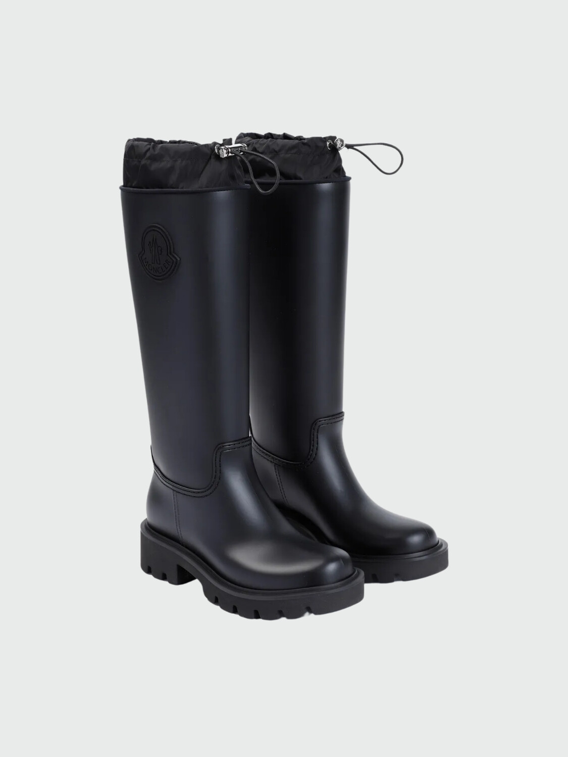 Moncler - Botas altas de lluvia, Kickstream High Negro