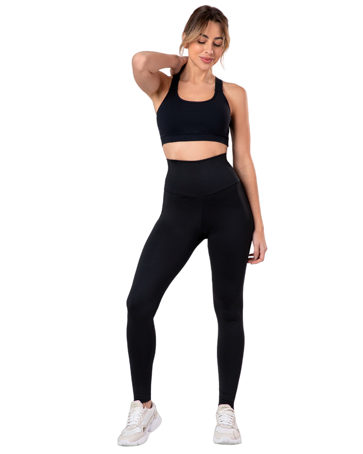Calza legging deportiva para dama Graphene Negra - Talle P — Electroventas