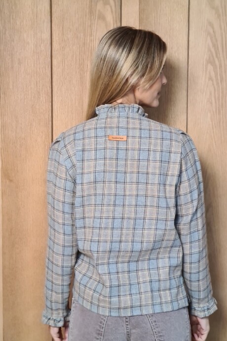 Camisa Mili Escosés Tostado