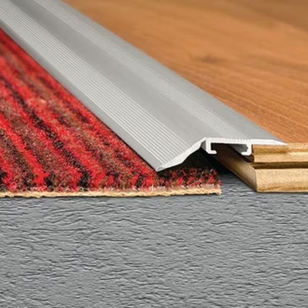 Aluminio Desnivel Quick 38mm x 1m Cromo Mate Aluminio Desnivel Quick 38mm X 1m Cromo Mate