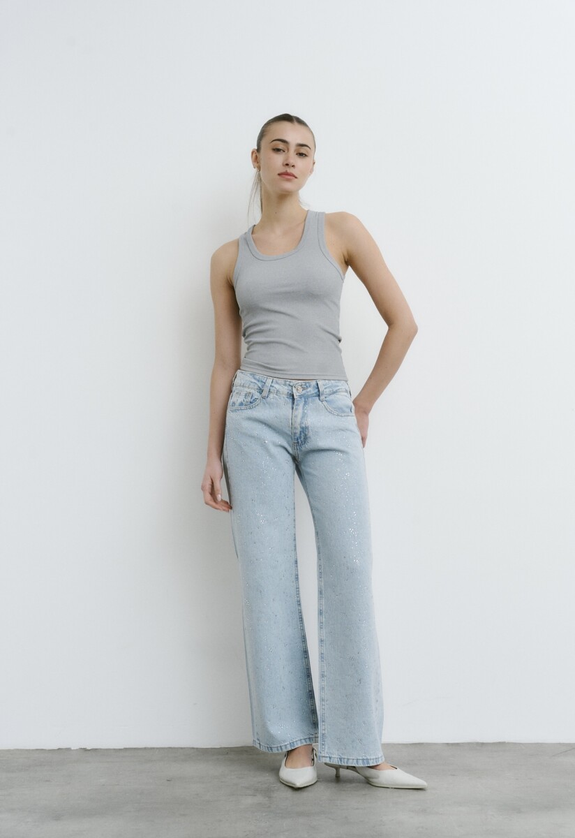 Jean con brillos 