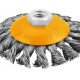 TOLSEN CEPILLO COPA CHATO TRENZADO INDUSTRIA AMOLADORA 100MM Tolsen Cepillo Copa Chato Trenzado Industria Amoladora 100mm