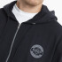 Campera Reef Zipper Negro