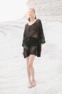 KNITTED SWEATER STAR Negro