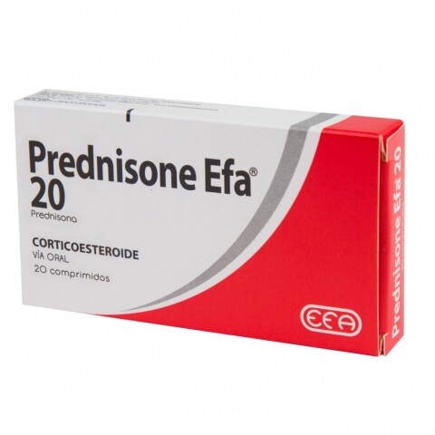 Prednisone 20 mg 20 Comprimidos Prednisone 20 mg 20 Comprimidos