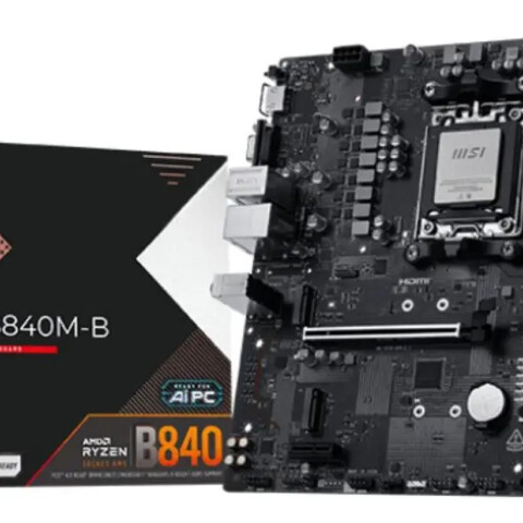 Msi Motherboard Prob840mb Am5 D5 PLACA MADRE MSI PRO B840MB AM5