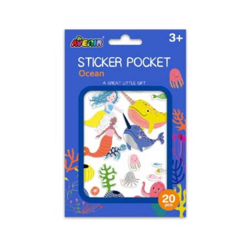 Sticker pocket Ocean Unica