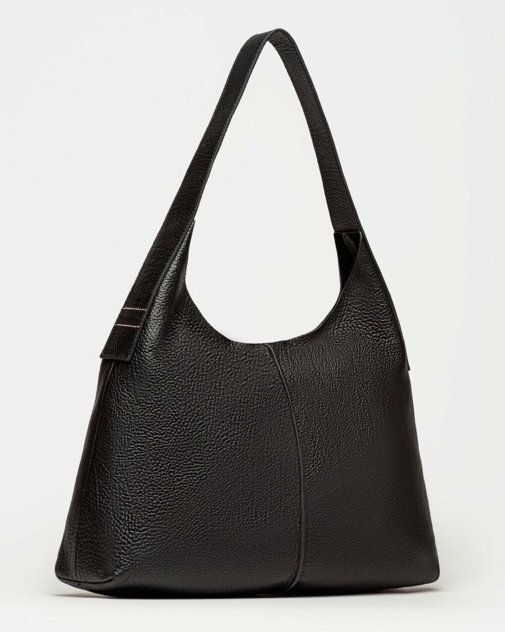 Bolso Tanner en cuero graneado Negro