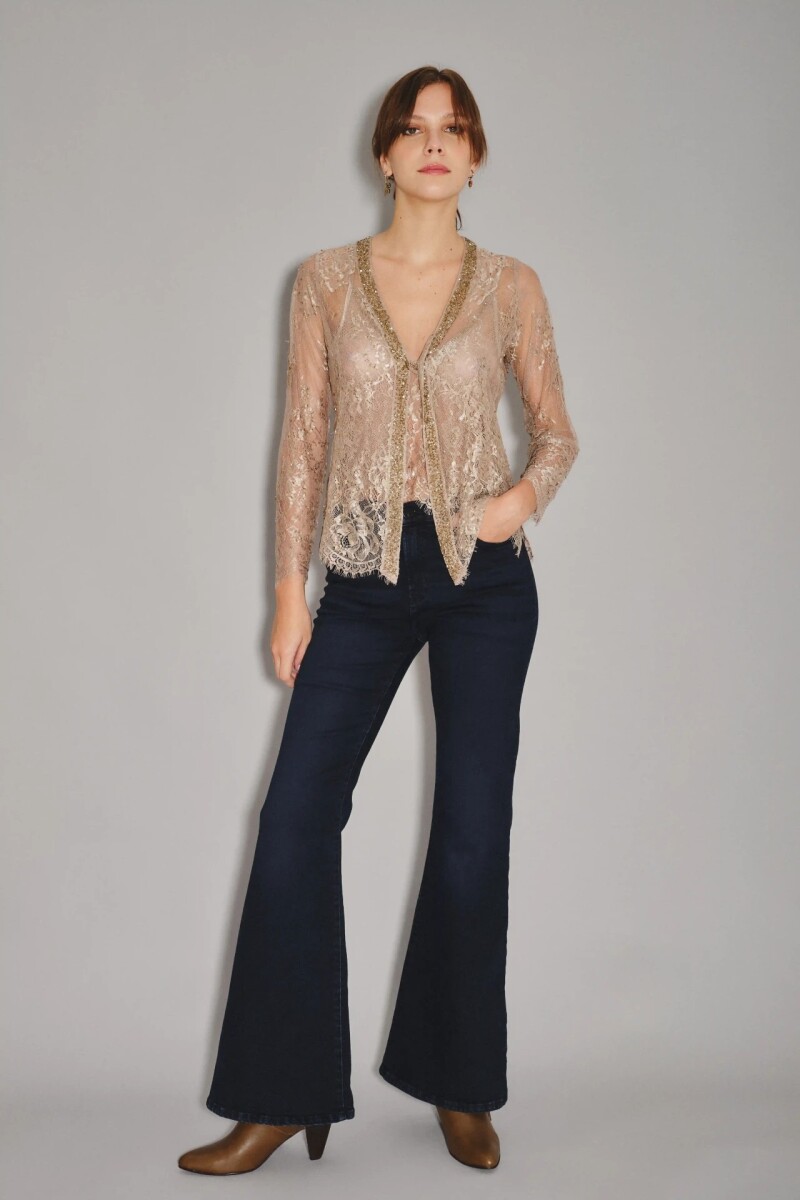 Jean Janis Blue Black Azul