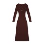 Vestido Para Mujer M-Oloni Dress Borgoña