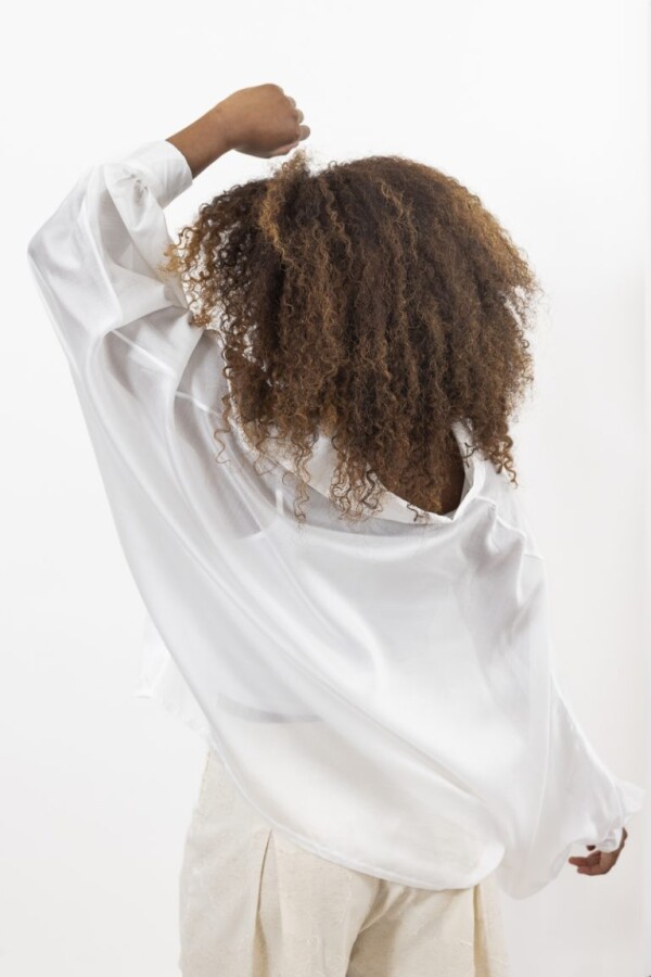 CAMISA TENCEL IRIS BLANCO