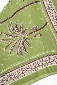 Bandana Print Palmeras Oliva