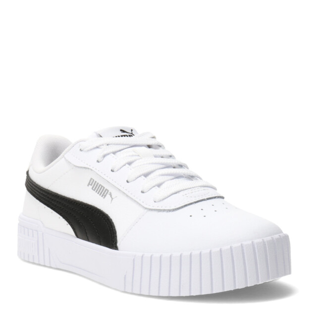 Championes de Mujer Puma Carina 2.0 Wns Blanco - Negro - Plateado