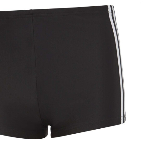 Short Adidas Classic 3-Stripes Swim Boxer de Niños Negro