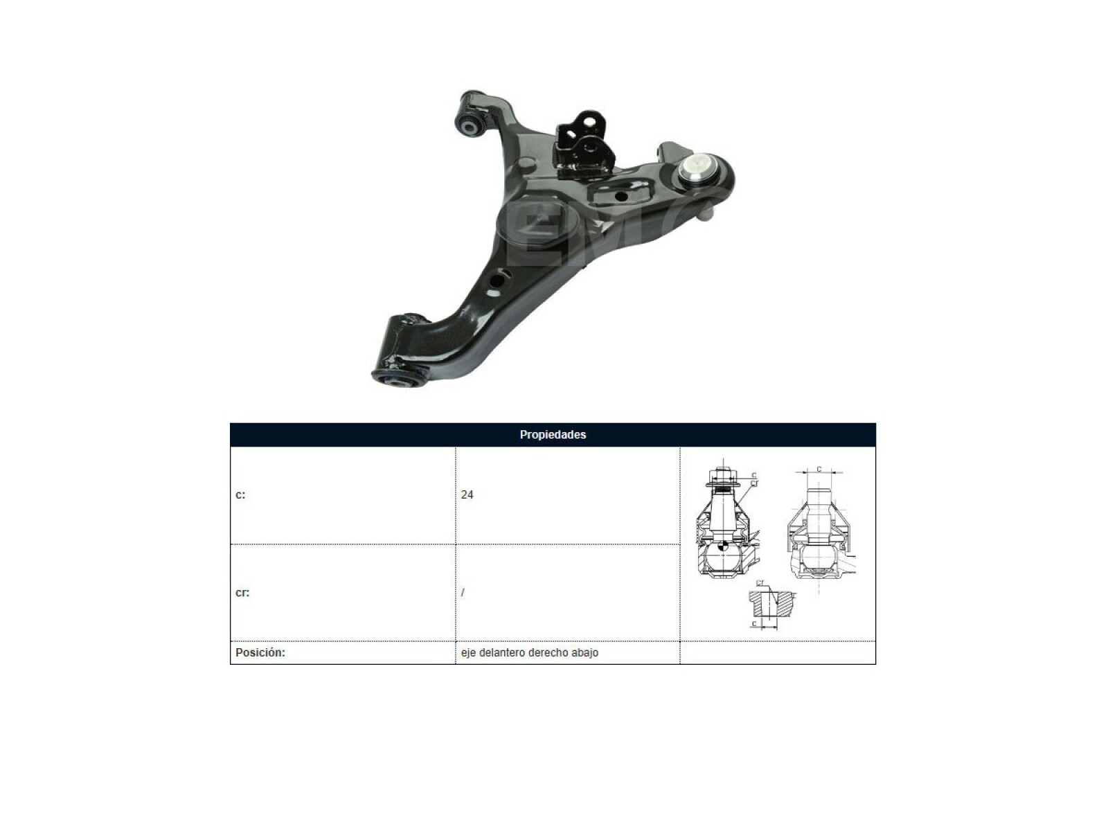 Parrilla De Suspensión Delantera 