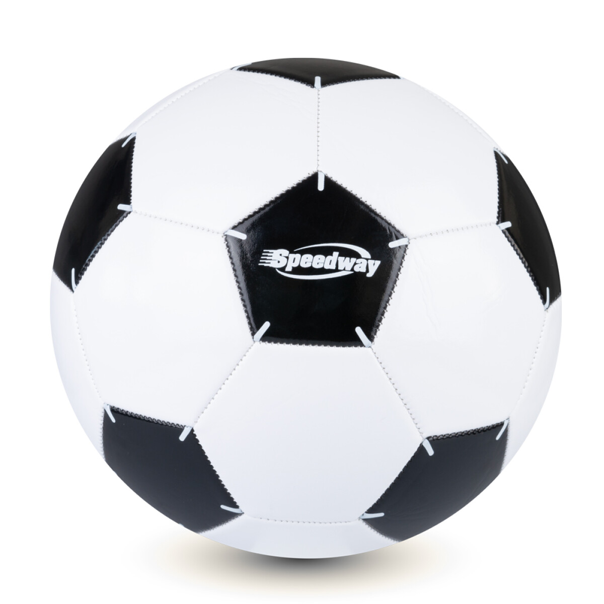 Pelota Classic N°5 Diámetro 22Cm - BLANCO-NEGRO 