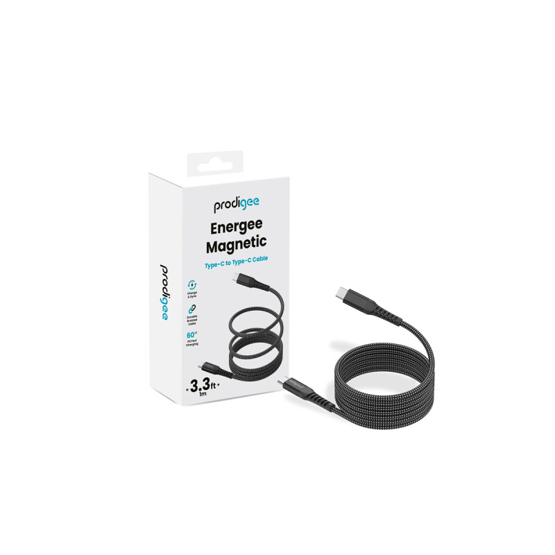 Cable Prodigee Energee Magnetico Tipo-C a Tipo-C Cable Prodigee Energee Magnetico Tipo-c A Tipo-c