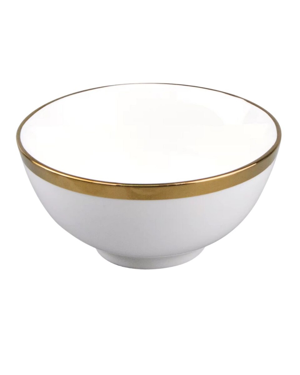 BOWL DE PORCELANA CON BORDE • 15cm 