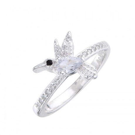 Anillo de plata 925 con circonias, COLIBRI. Anillo de plata 925 con circonias, COLIBRI.