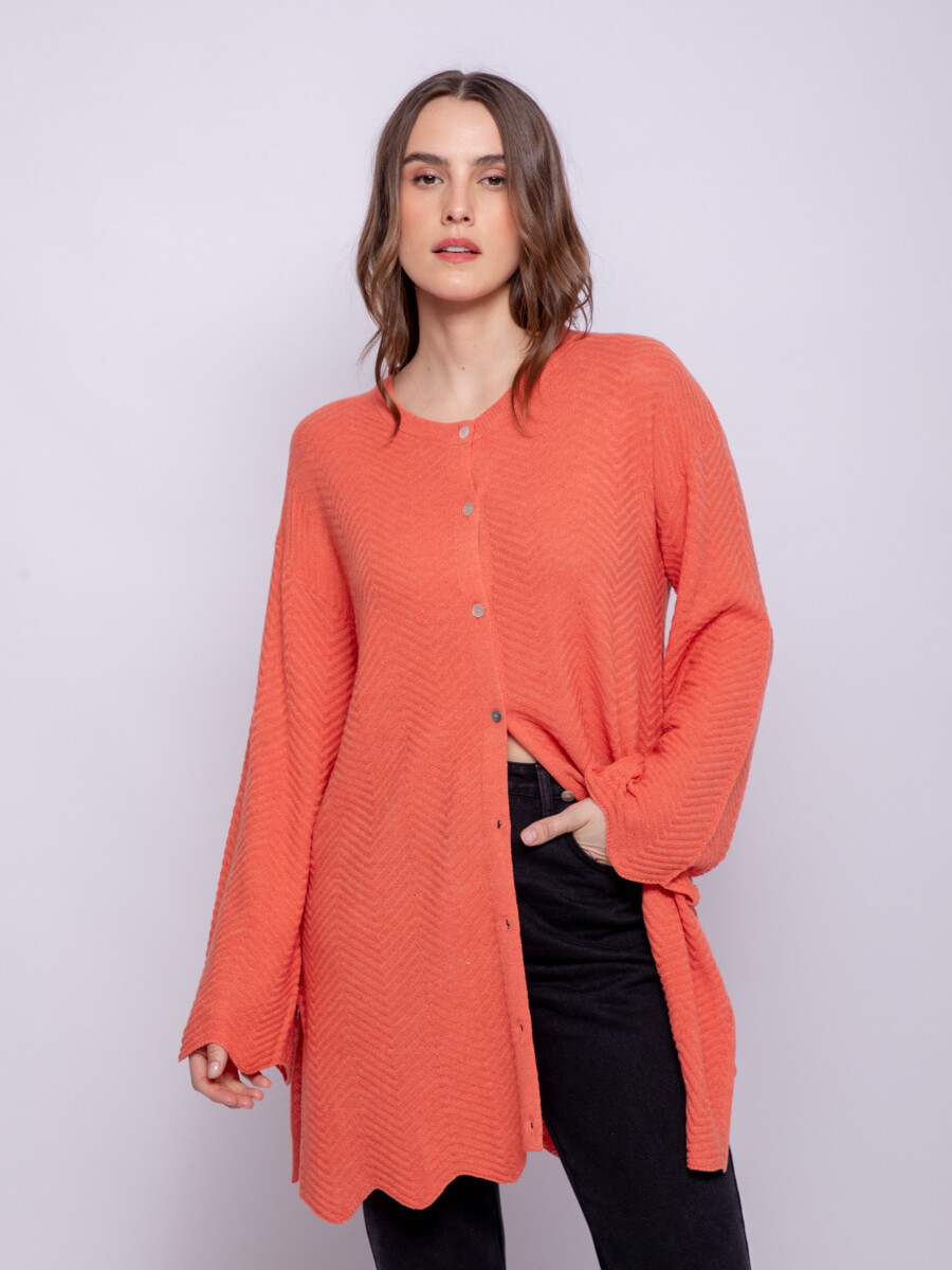 CARDIGAN RIVAS - Coral Oscuro 