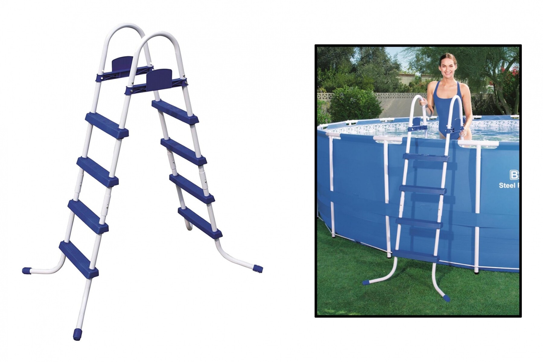 ESCALERA PARA PISCINA BESTWAY 