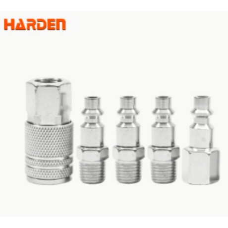 JUEGODE5CONECTORESDEACOPLEROSCANPTDE1/4(TIPOAMERICANO)HARDEN++ N/a