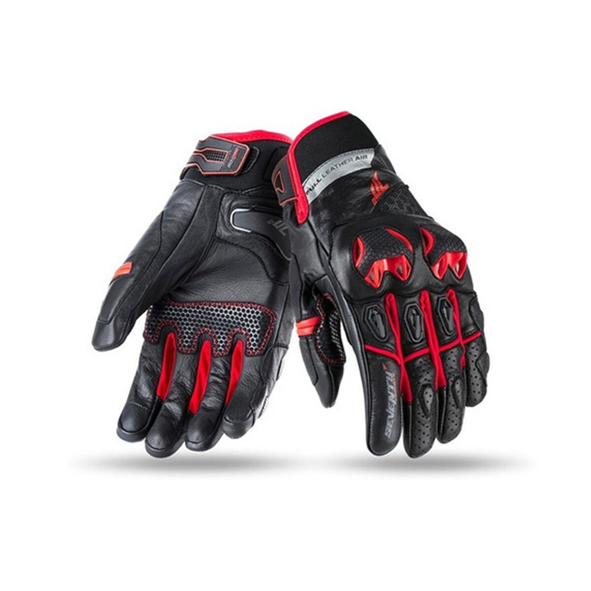 Guantes Seventy SDN32 Racing Naked - Rojo 