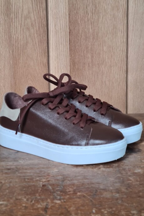 Zapatilla Aline Chocolate