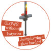 Saltarin Pogo Glow con luz led Adolescentes Chillafish Saltarin Pogo Glow con luz led Adolescentes Chillafish