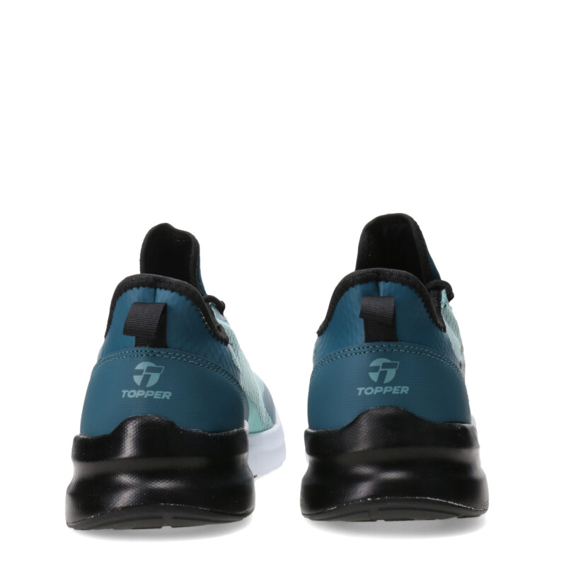 Championes Unisex Topper Squat Ii Verde - Verde Petroleo