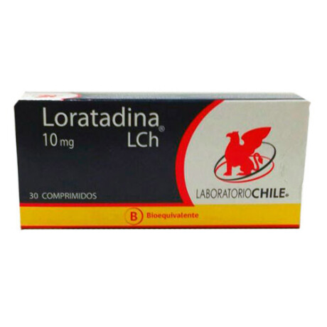 Loratadina Teva 10mg 30 Comprimidos Loratadina Teva 10mg 30 Comprimidos