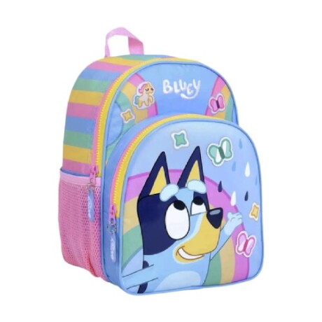 MOCHILA BLUEY 12" CELESTE ARCOIRIS 72411 CELESTE