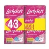 Toalla Femenina Ladysoft Ultradelgada Tela Seca Pack Ahorro X32