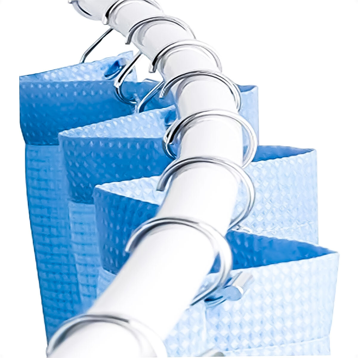 Palo para Cortina de Baño Curvado Esquinero 