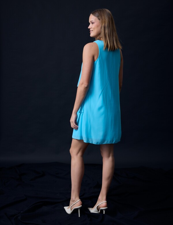 Vestido Capas CELESTE