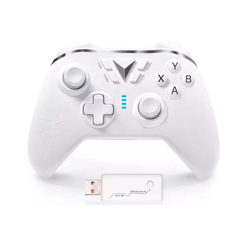Joystick inalámbrico M1 para Xbox, PC y PS3 Blanco Joystick inalámbrico M1 para Xbox, PC y PS3 Blanco