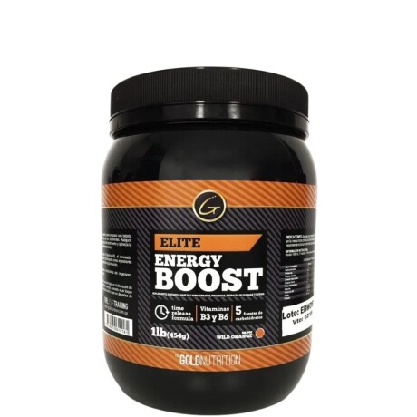 Elite Energy Boost 2lb Gold Nutrition Wild Orange