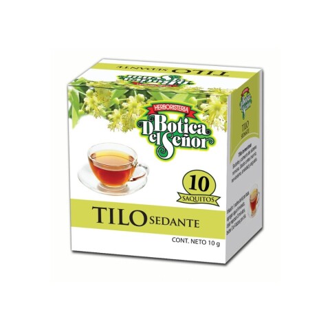 Botica del Señor té x10 saquitos Tilo