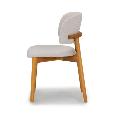 Silla Cora - Tela Rústica T1960 (Natural)